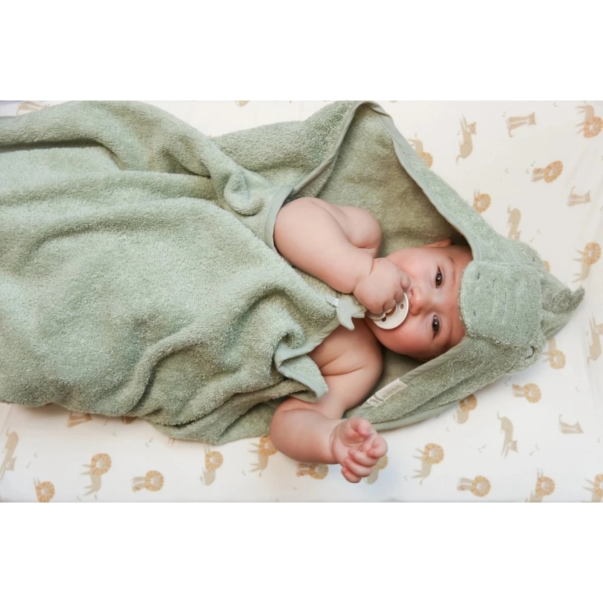 Little Dutch Fitted Cot Sheet `Safari Leo´ 60 x 120 cm – 5