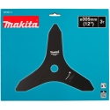 Makita 3 asmeņu krūmgrieža asmens, 305x25,4MM 1916D1-4 Makita 3 asmeņu krūmgrieža asmens, 305x25,4MM 1916D1-4