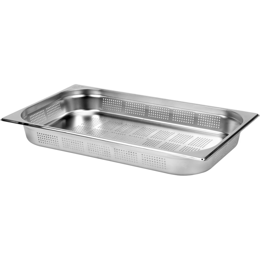 Yato Toya Sa Poland Perforēts gastronomiskais trauks GN 1/1 | 530 × 325 × 65 mm | nerūsējošais tērauds | 8,5 l (YG-00342) – 3