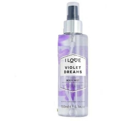 I Love Signature Collection vegāns ķermeņa aerosols "Violet Dreams", 165 ml