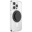 PopSockets Apaļš alumīnija trīsstūris ar knurl Grip MagSafe telefona turētājs un statīvs, melns PopSockets Apaļš alumīnija trīsstūris ar knurl Grip MagSafe telefona turētājs un statīvs, melns