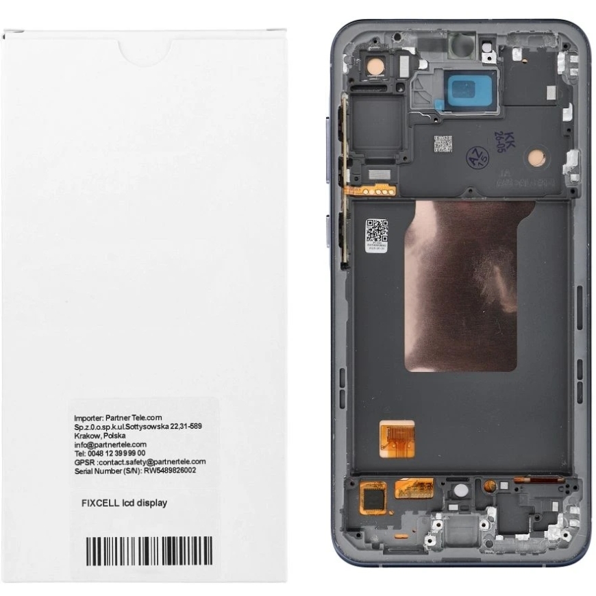 Oem REWA LCD ekranas SAMSUNG A55 OLED juodas su rėmeliu – 4
