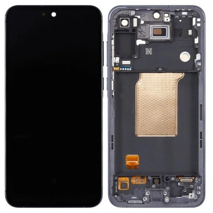 Oem REWA LCD-näyttö SAMSUNG A55 OLED musta kehykseen – 5