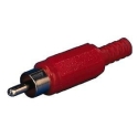 Sarkans RCA kabelis AU/CX-RC-M-P-R (4051366112766)