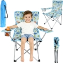 KOOPMAN FOLDABLE CAMPING CHAIR FOR KIDS BLUE KIDS COLLECTION 1083292 KOOPMAN FOLDABLE CAMPING CHAIR FOR KIDS BLUE KIDS COLLECTION 1083292