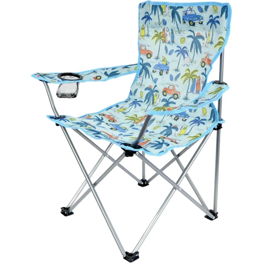 KOOPMAN FOLDABLE CAMPING CHAIR FOR KIDS BLUE KIDS COLLECTION 1083292 – 3