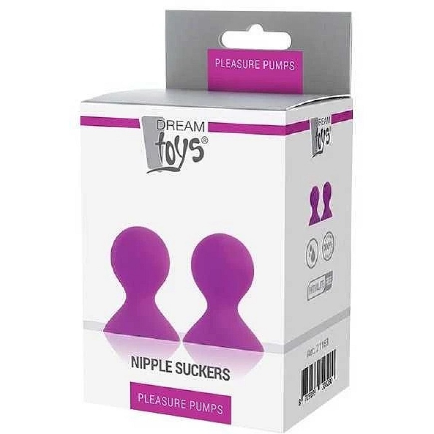Dream Toys Pleasure Pumps Nipple Suckers Rozā 2gab. – 3