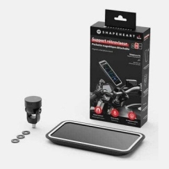 SHAPEHEART M10 pyörän peili magneettinen puhelinteline moottoripyörään peilin äärellä (3615745009279)