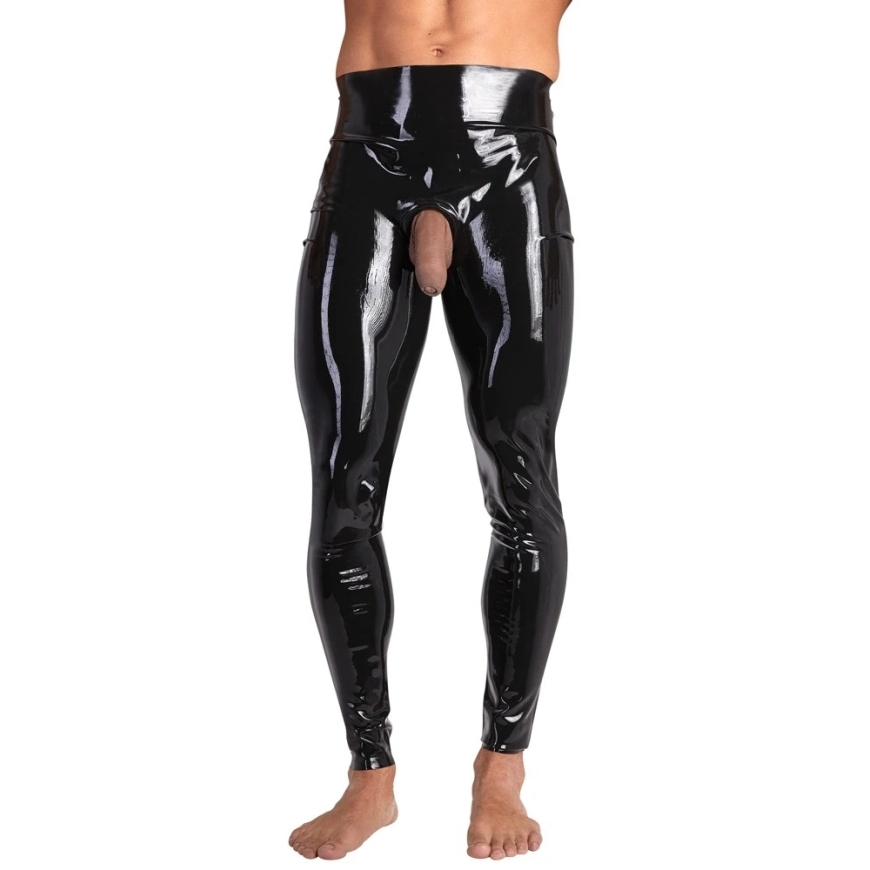 Latex Men's Knee High Socks 2XL – 3