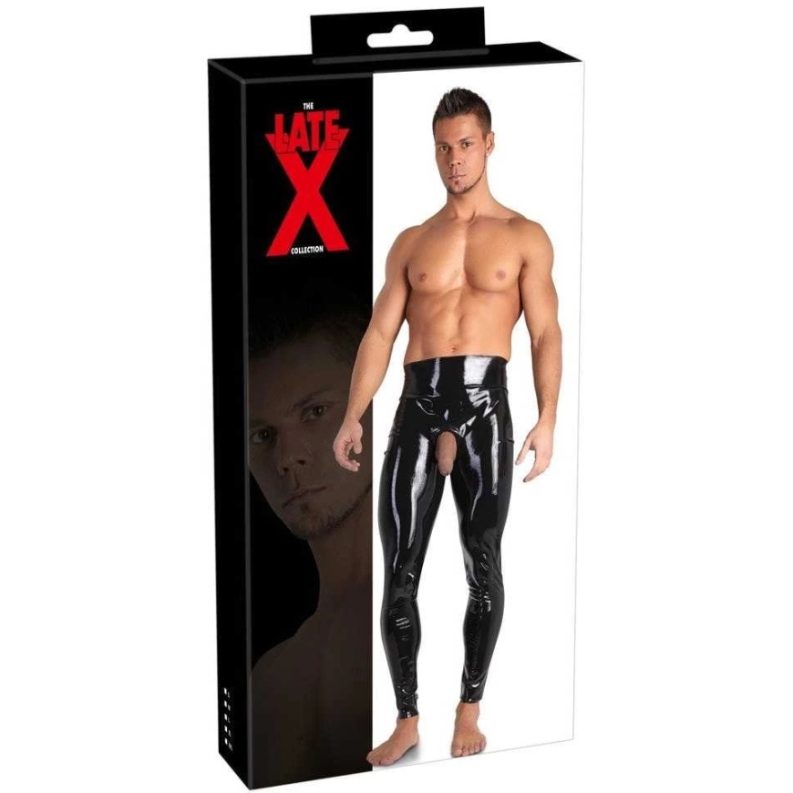 Lateksa vīriešu zeķes līdz ceļiem 2XL – 5
