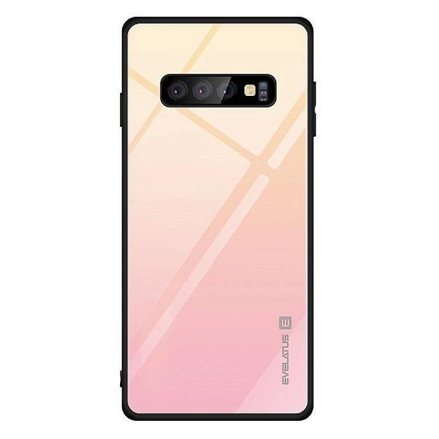 Samsung Galaxy J6 2018 Gradient Glass pārsegs 1 Mild Melon