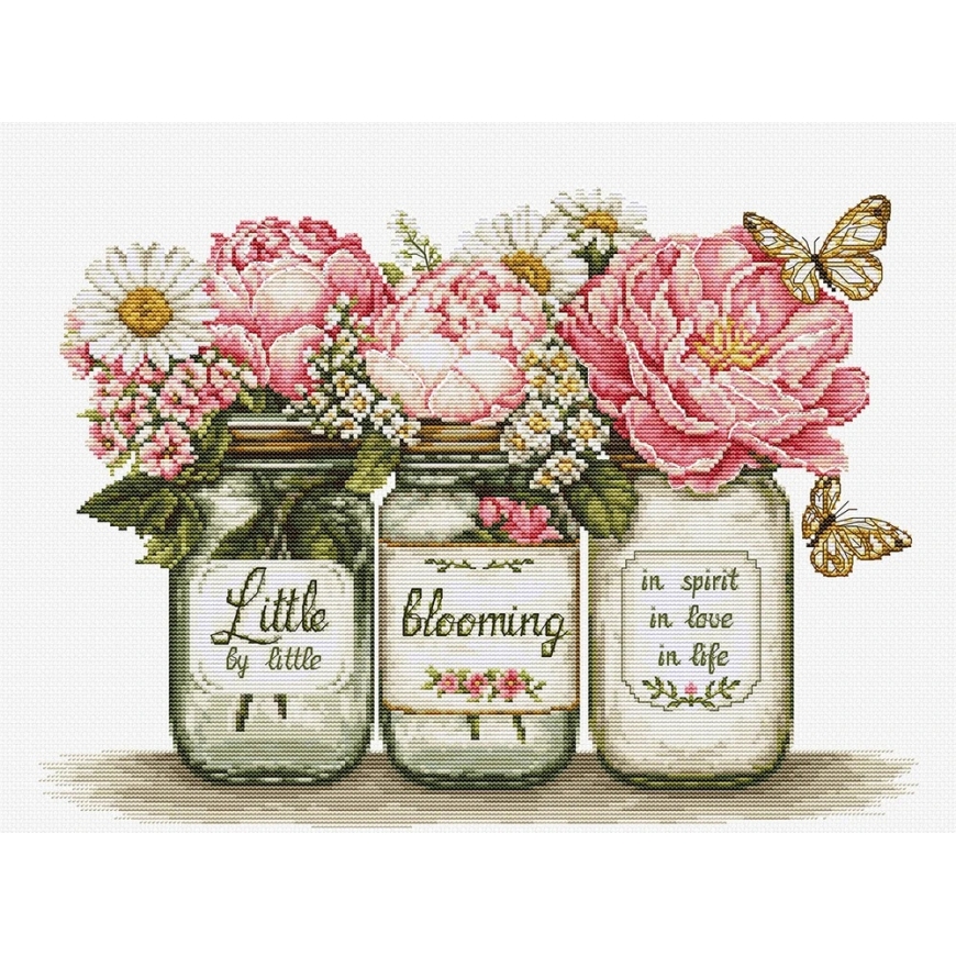 luca S Ristinuke "Little Steps Blossom" 33x24 cm SB7065