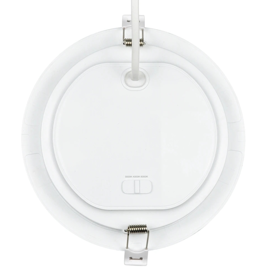 Led Line Lite Recessed LED Light MOLLY, 230Vac, 18W, 1800lm, CCT (3K/4K/6K), round, white, D 170mm
