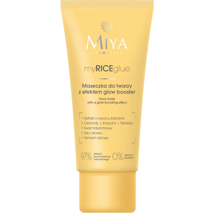 Miya Cosmetics myRICEglue маска для лица с эффектом сияния, 60 мл – 2