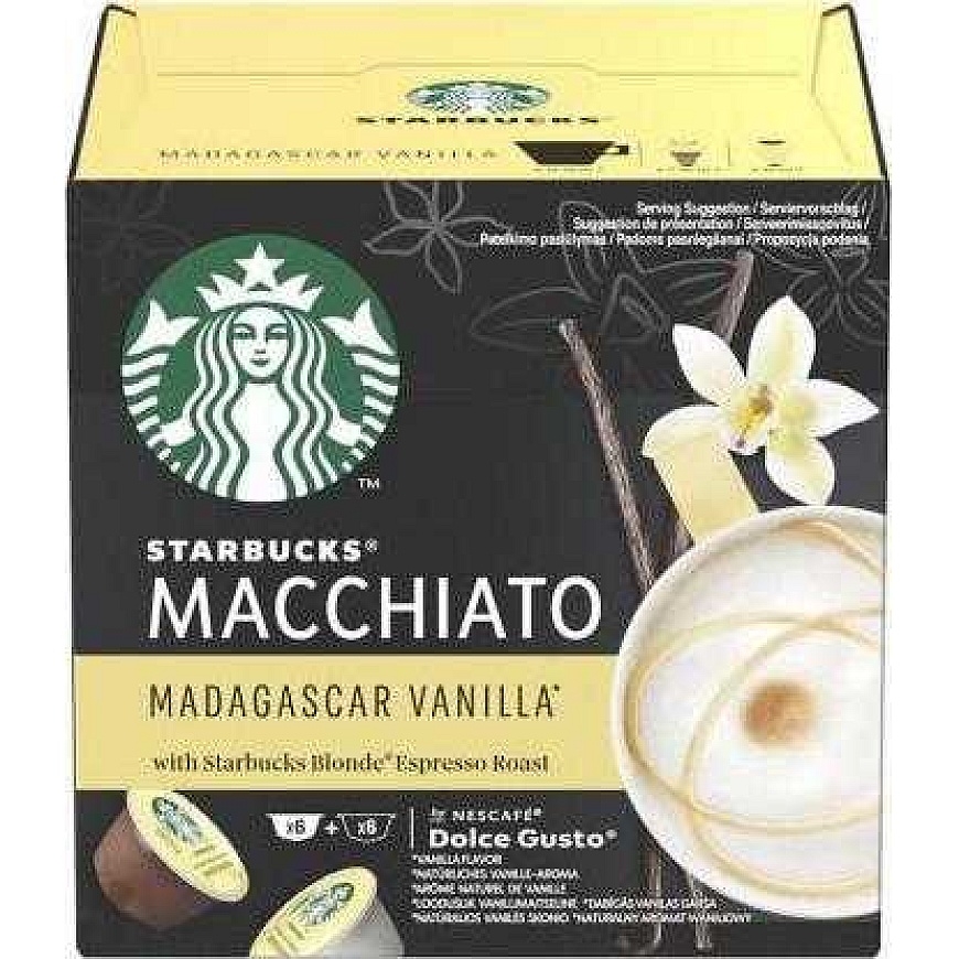 Кофейные капсулы Starbucks Dolce Gusto MACCHIATO VANILLA