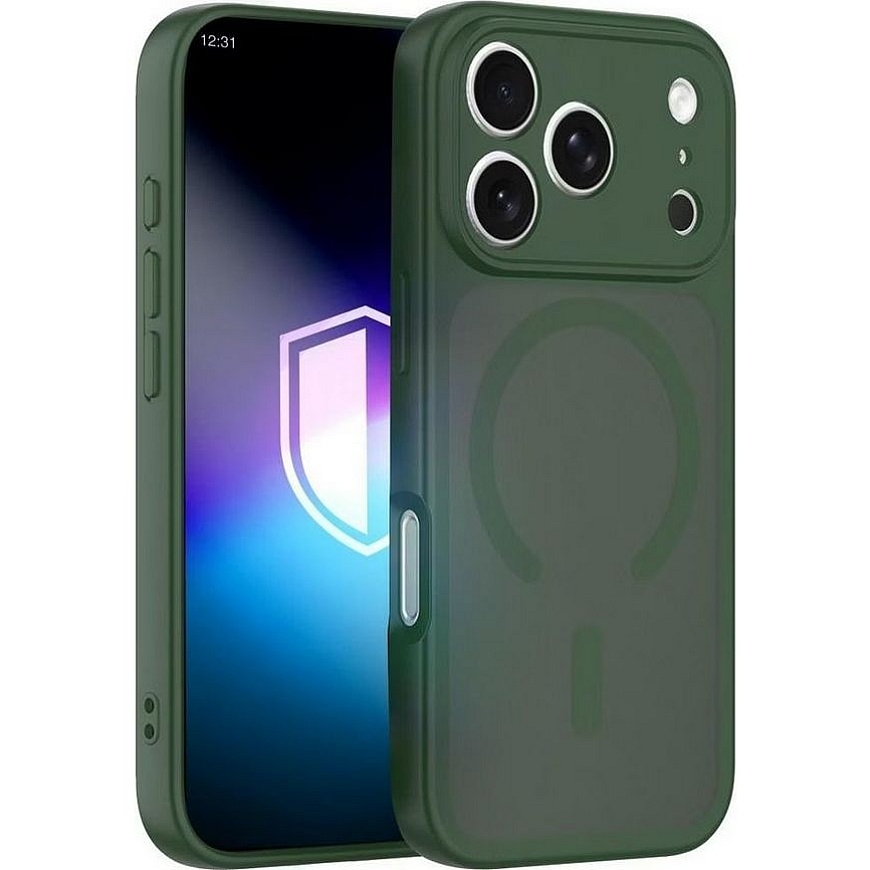 3mk Misty MagCase Zaļš - Apple iPhone 17 Pro Max (5903108760003)
