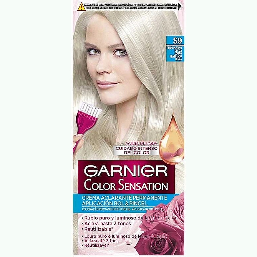 Garnier Color Sensation S9 Платиновый Ассортимент Дубликат для Светлых Волос – 2