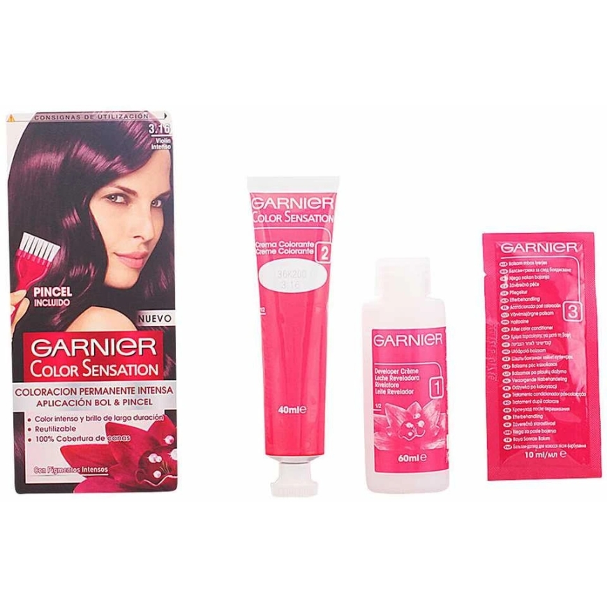 Garnier Color Sensation S9 Platinum Ash Hair Dye for Light Hair – 3