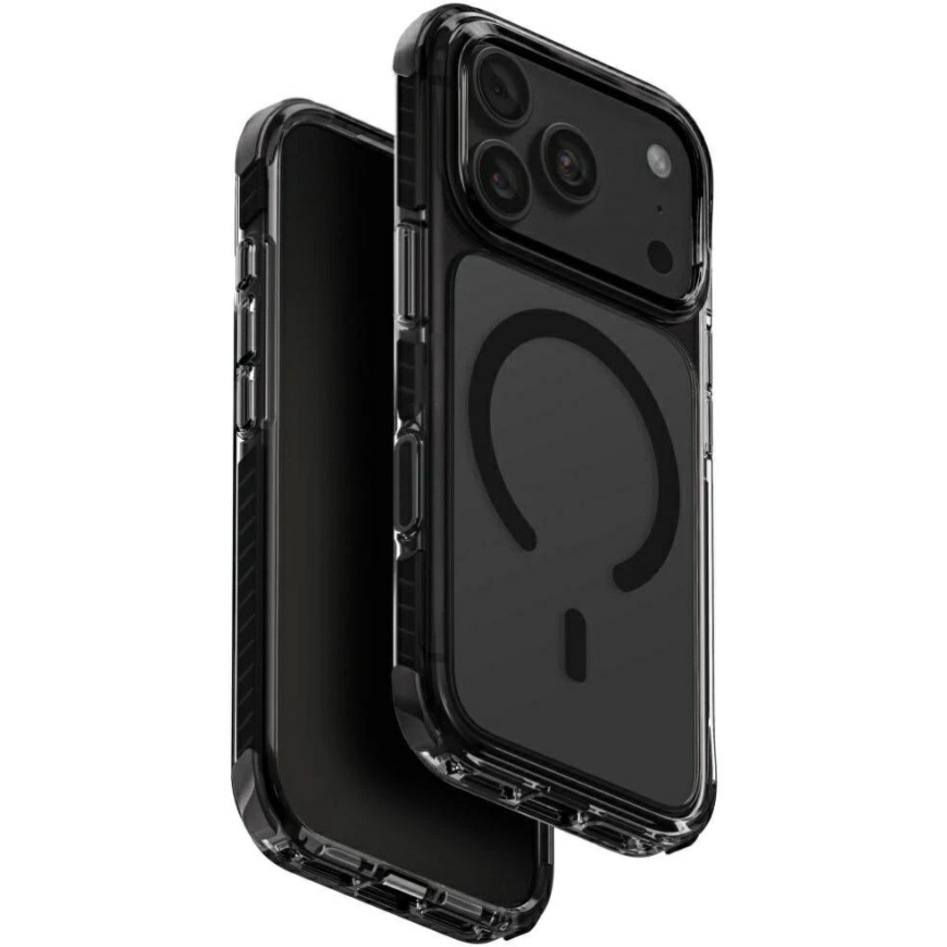 UNIQ Combat vāks iPhone 18 Pro / 17 Pro Magclick Charging, melns
