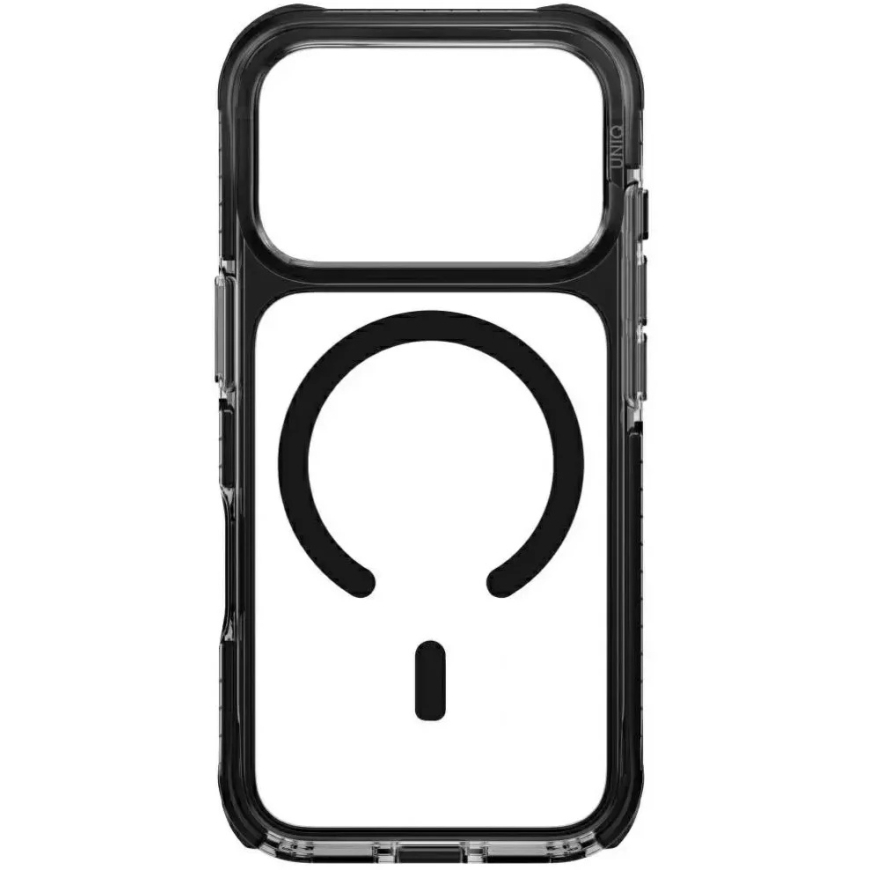 UNIQ Combat-kotelo iPhone 18 Pro / 17 Pro Magclick Charging -mallille, musta – 2