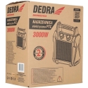 Dedra PTC elektriskais sildītājs 3,0 kW Dedra PTC elektriskais sildītājs 3,0 kW