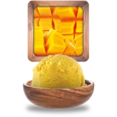 GLACES DES ALPES sorbets, ar mango garšu, 2,5 l / 1,65 kg