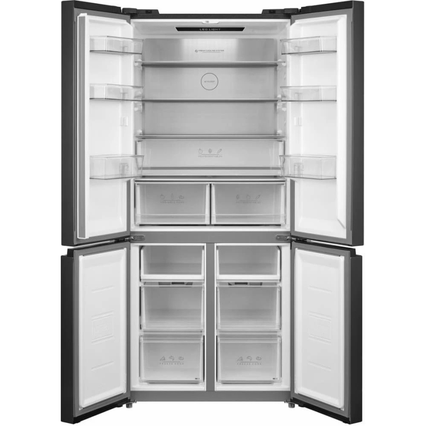 Side-by-Side Refrigerator 515L HSBS-M515MDINVHGBKE++ HEINNER – 2