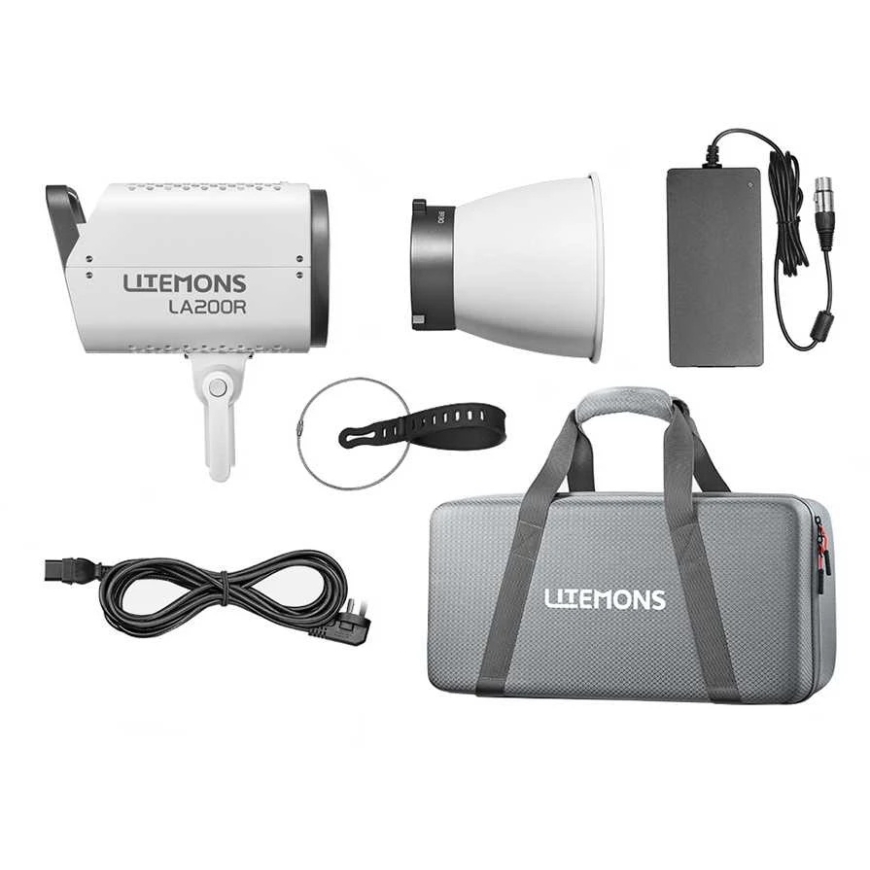 Lighting Equipment - Godox Litemons LA200R K1 RGB LED Video Light Kit 1800K-6500K
