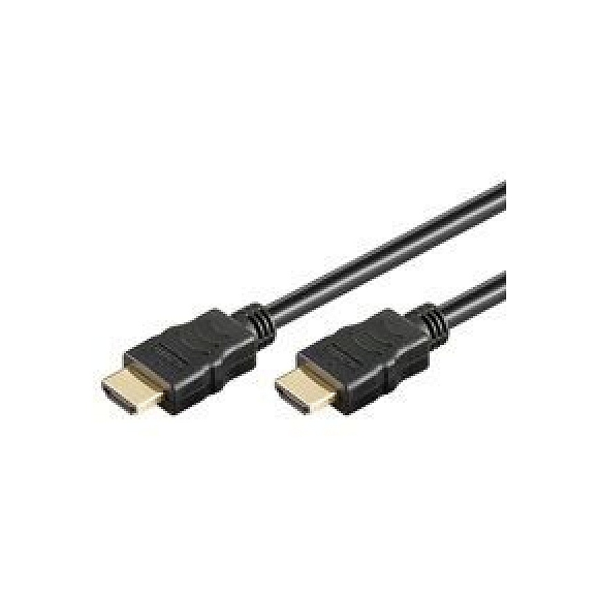 HDMI-HDMI 19pin pistik kaabel 1 m must