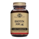 Solgar Biotin 300 µg tablets - pack of 100 Solgar Biotin 300 µg tablets - pack of 100