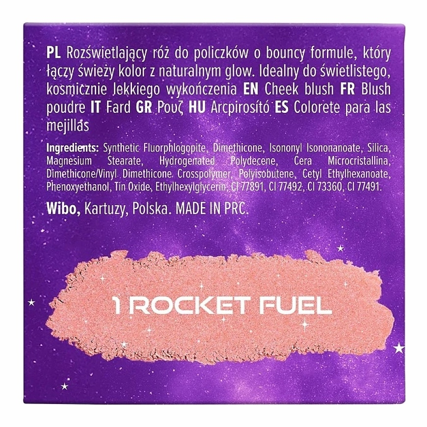 Catrice Wibo Meteor Rain, Illuminating Blush 01, Rocket Fuel – 4