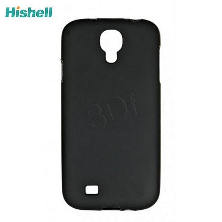 Hishell Erittäin ohut silikoninen takakuori Samsung i9500 i9505 Galaxy S4 Musta (EU Blister)