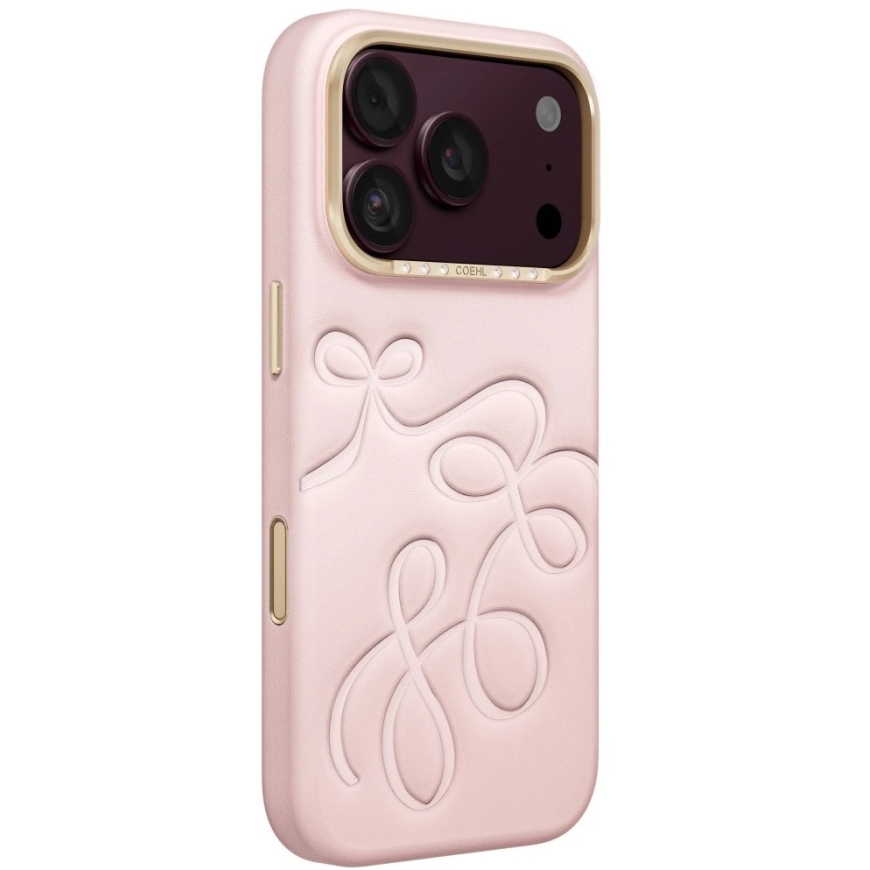 UNIQ Coehl Cloude kate iPhone 18 Pro / 17 Pro jaoks, magnetlaadimisega, roosa – 3
