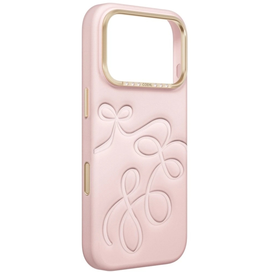 UNIQ Coehl Cloude maciņš iPhone 18 Pro / 17 Pro, ar magnētisko uzlādi, rozā – 4