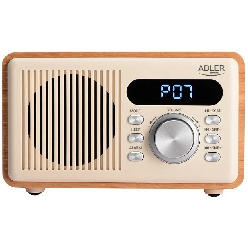 Radio kellolla, Bluetooth, MP3, USB ADLER AD-1923 – 5