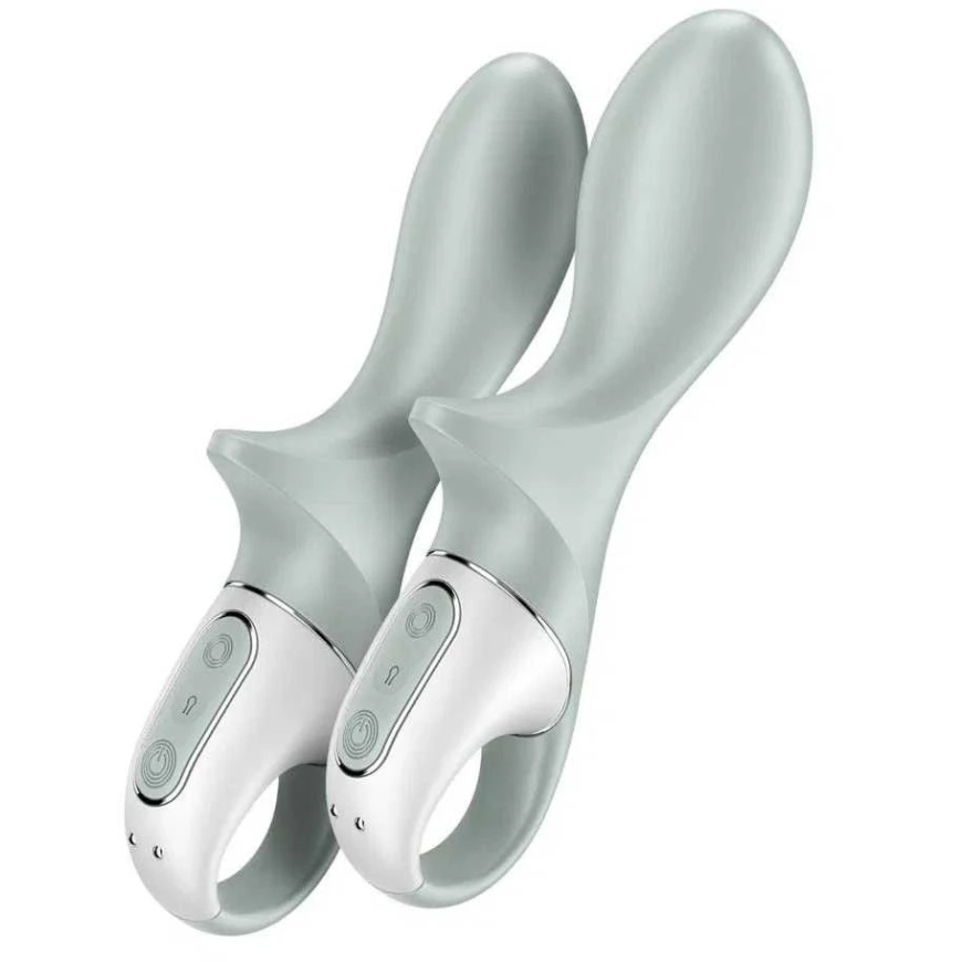 Satisfyer Air Pump Booty 3 pelēki zaļš