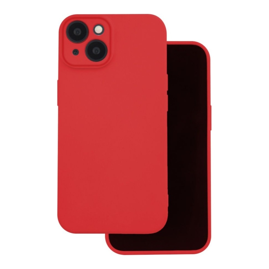 Silicon Box case for iPhone 17 Pro 6,3" / iPhone 18 Pro 6,3" red
