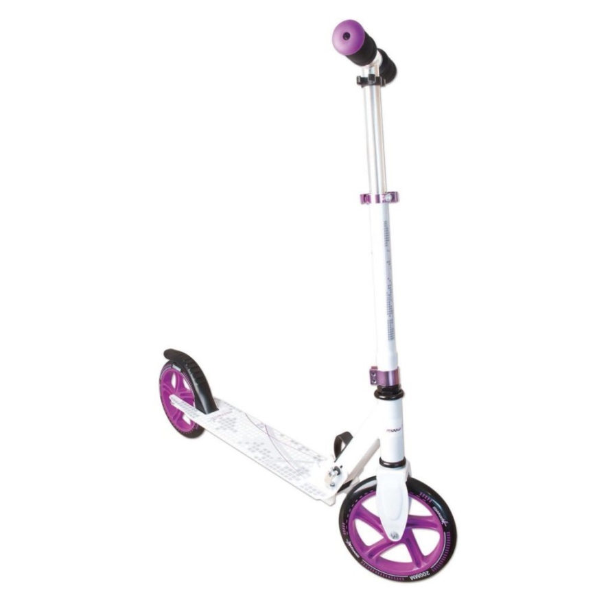 Muuwmi aliuminio paspirtukas 200 mm baltas/violetinis AU 117