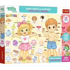 Trefl Pusle Edu 104 Minu keha ja riided 15606