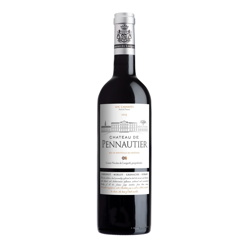 Vīns L'Orangeraie CHATEAU de Pennautier, Klasiskais, Cabardes, sarkanais, 0,75l