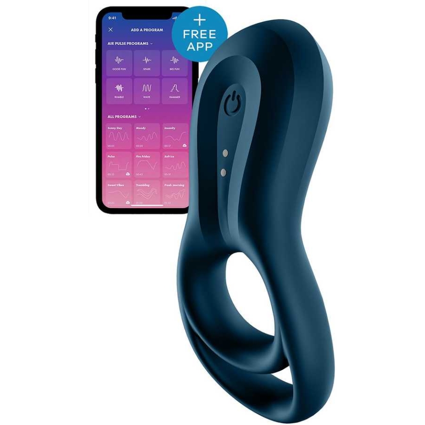 "Satisfyer Epic Duo Ring" – двойное вибрирующее кольцо для пениса