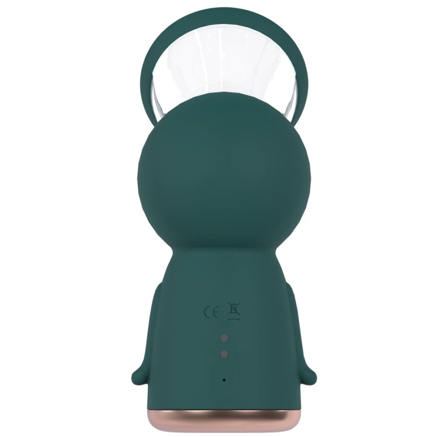 Pumped By Shots "Exquisite" – rechargeable vulva and breast pump – "Forest Green" – 4