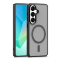 Mag Matt maciņš Samsung Galaxy A16 4G / A16 5G / A17 4G / A17 5G melns liels caurums Mag Matt maciņš Samsung Galaxy A16 4G / A16 5G / A17 4G / A17 5G melns liels caurums