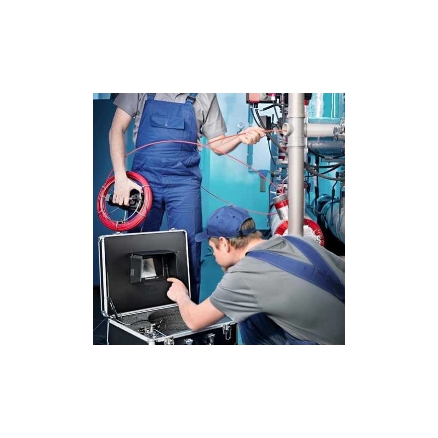 Steinberg Systems Endoscope Diagnostic Inspection Camera Case 12 LED TFT 7'' SD 20 m – 2