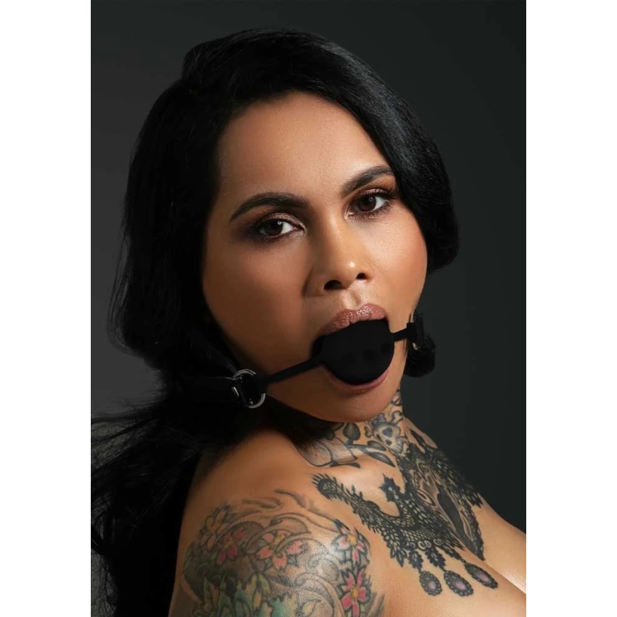 Taboom Silicone Ball Gag Black – 3
