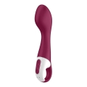 „Satisfyer Hot Spot“ šildomas G taško vibratorius „Satisfyer Hot Spot“ šildomas G taško vibratorius