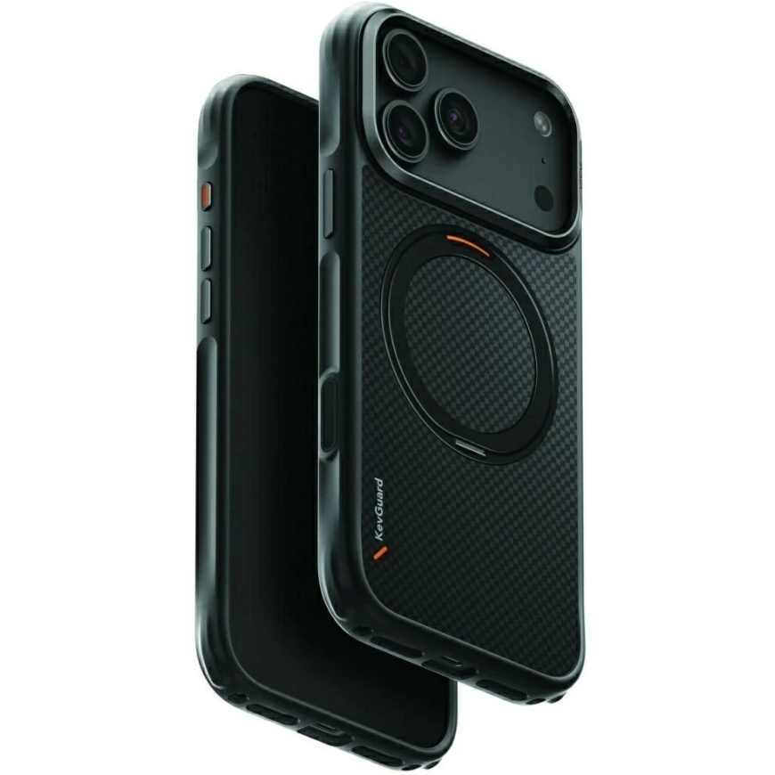 Чехол UNIQ Keva Mov для iPhone 18 Pro Max / 17 Pro Max Magclick Charging черного цвета – 2