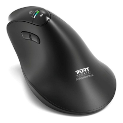 Pelee | ERGO AUDITOR | Bezvadu | Bluetooth, 2.4 GHz | Melna