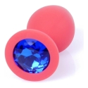"MyLove" toys - red silicone plug, medium size, for accessories
