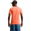 Miesten T-paita Nike Nsw Tee Icon Futura oranssi AR5004 835 (M)